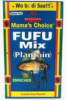 Mama's Choice (Plantain Fufu)