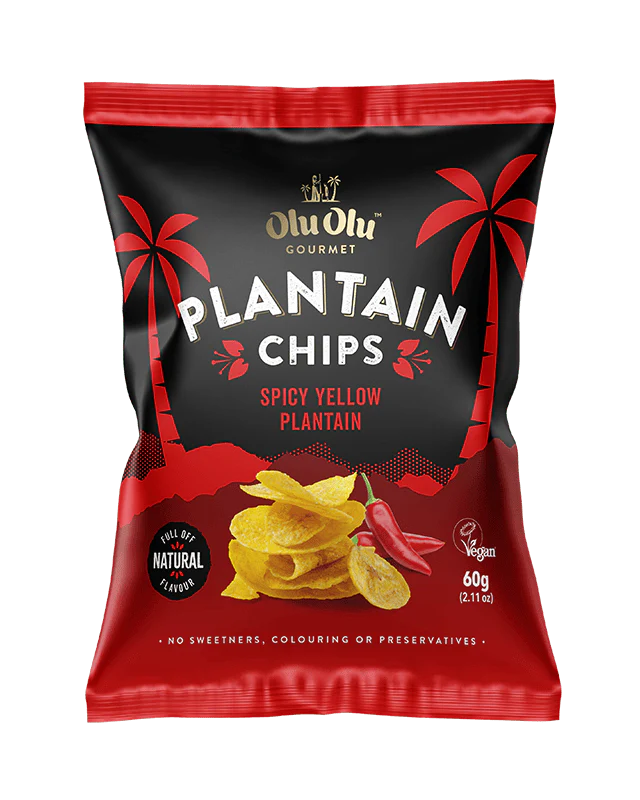 Spicy Plantain Chips (Olu Olu)