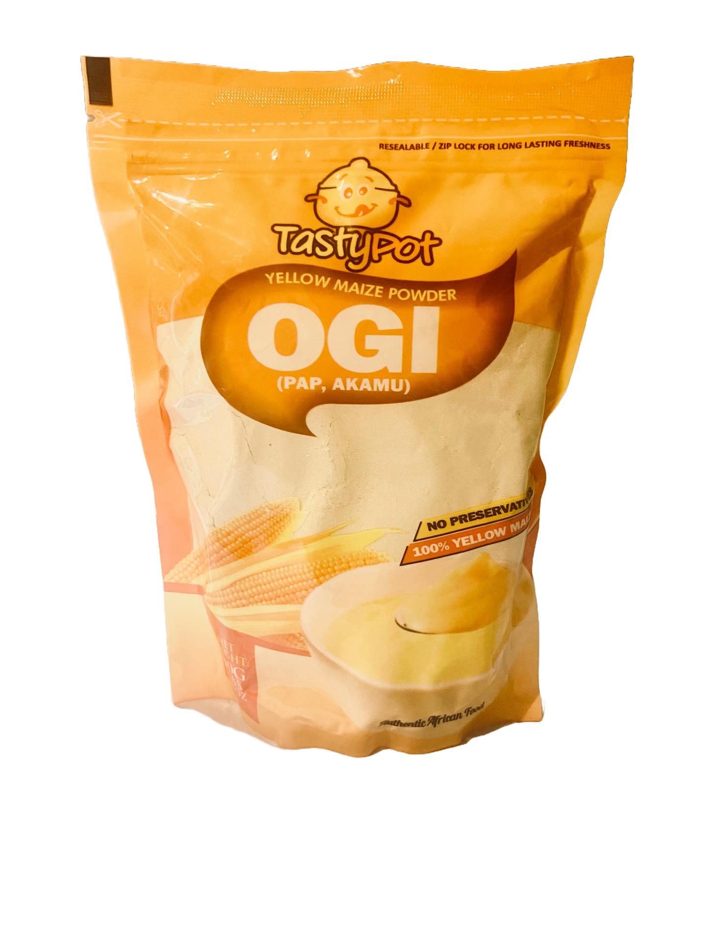Yellow Maize Powder Ogi (Pap, Akamu)