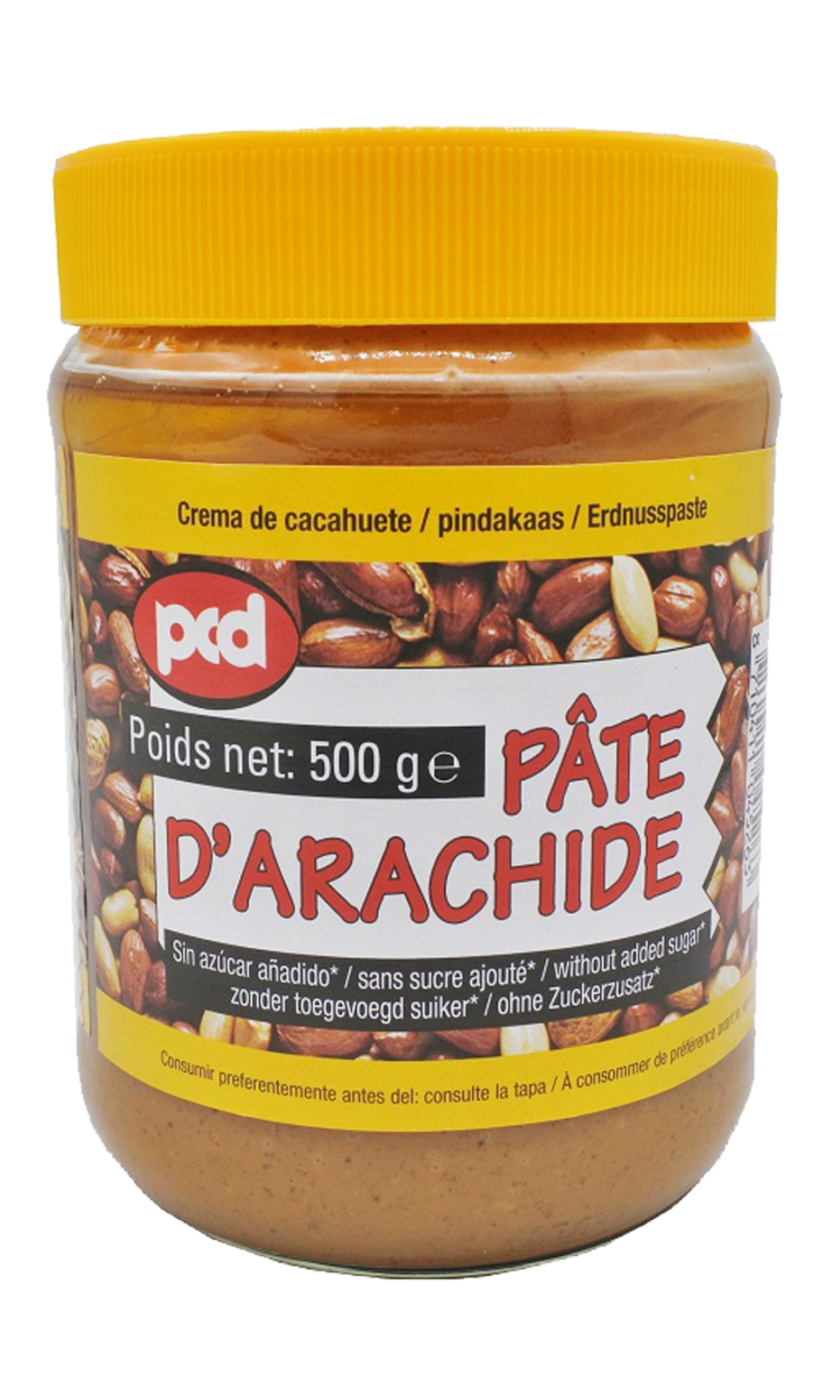 Pate D'Arachide Peanut Butter 500g