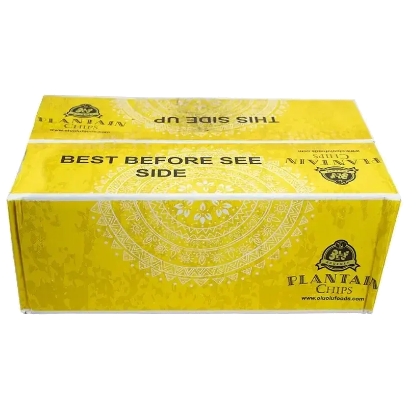 Sweet Yellow Plantain Chips Box (24 X 60g)