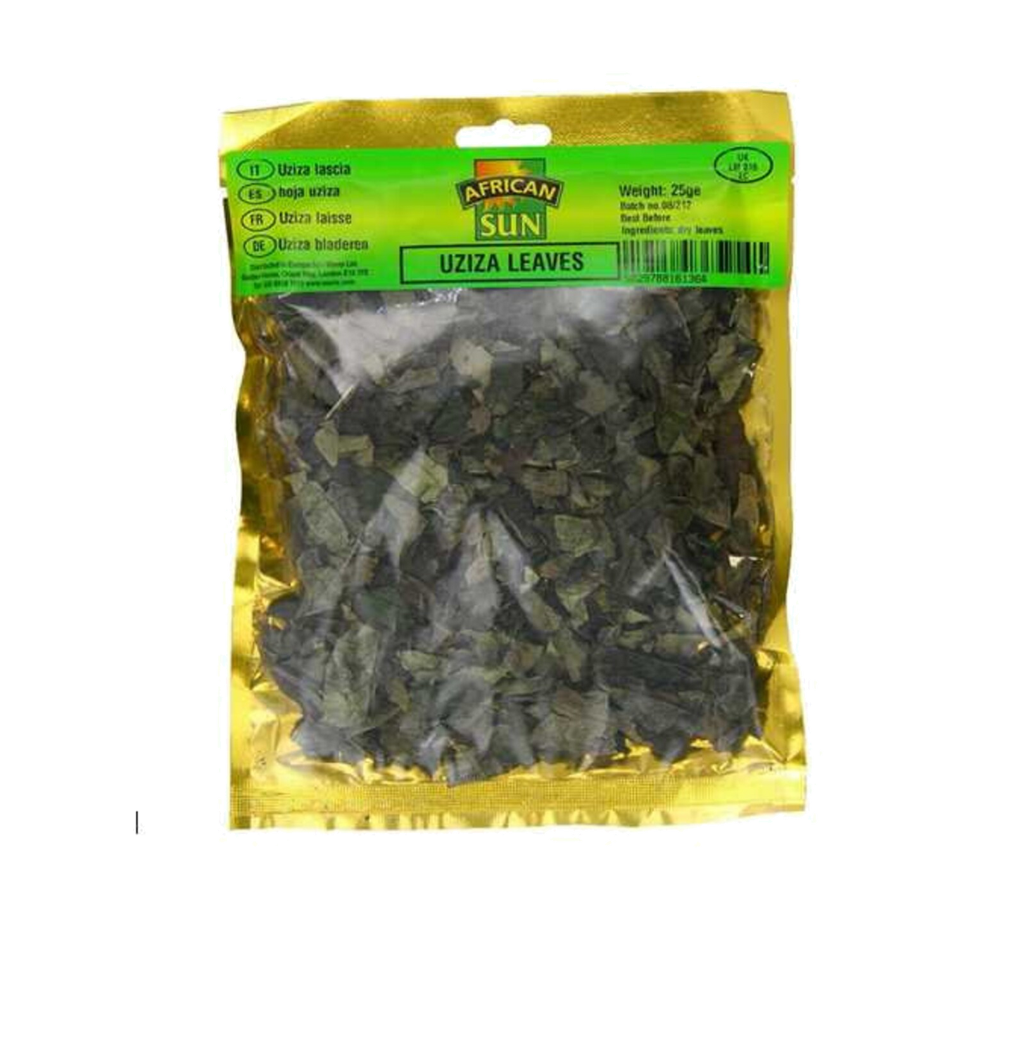 Dried Uziza Leaves