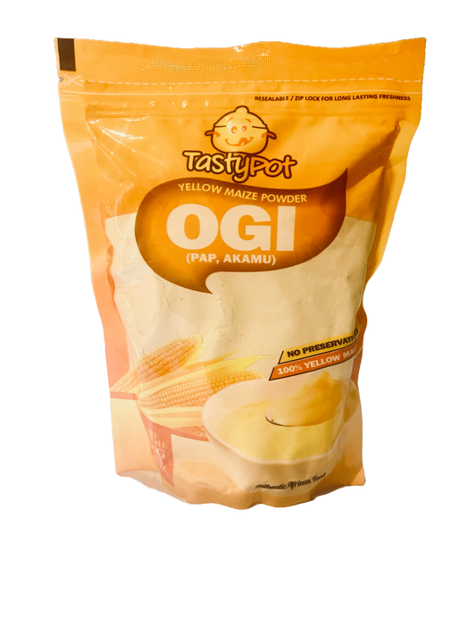 Yellow Maize Powder Ogi (Pap, Akamu)
